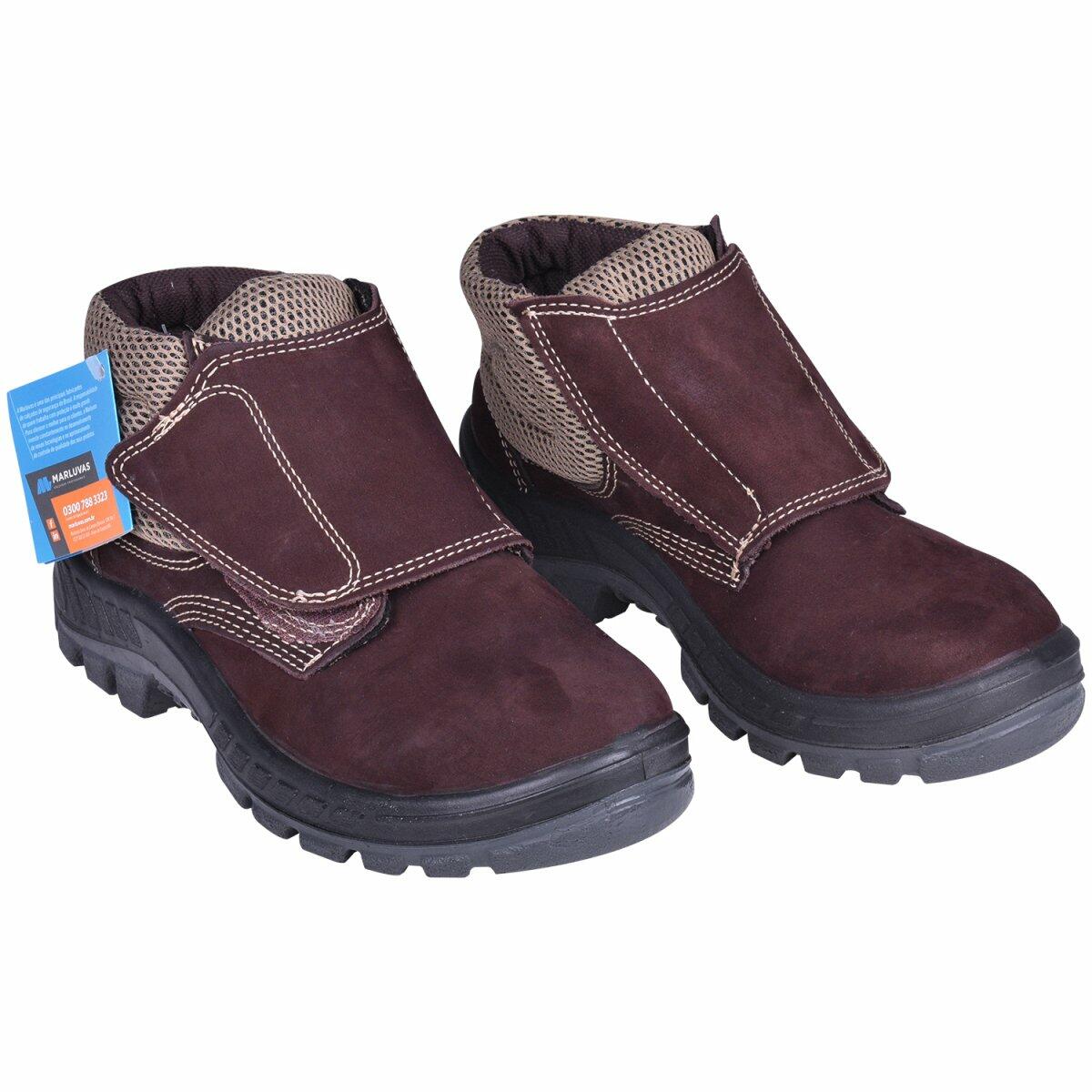 bota nobuck velcro