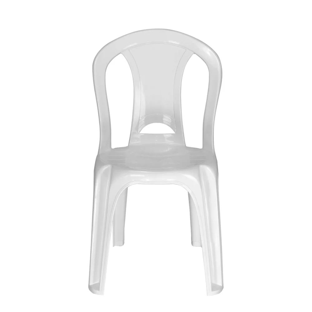 Jogo Mesa Cadeiras Sem Braço Reforçada Tramontina Kit 5 Peça