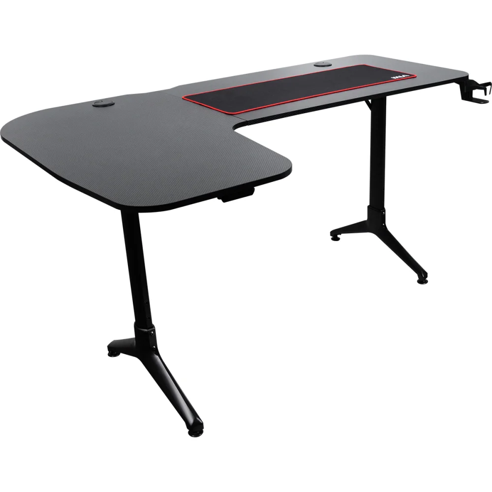 Mesa Gamer L Suporte de Acessórios 80x30cm Kala Oferta