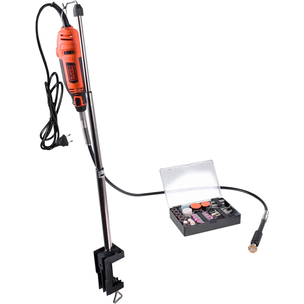 Micro retífica Black+Decker RT18KA 180W 127V