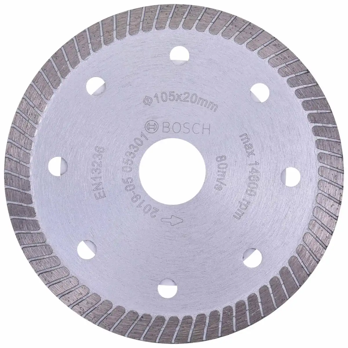 Disco Diamantado Turbo Porcelanato 105x20mm Bosch