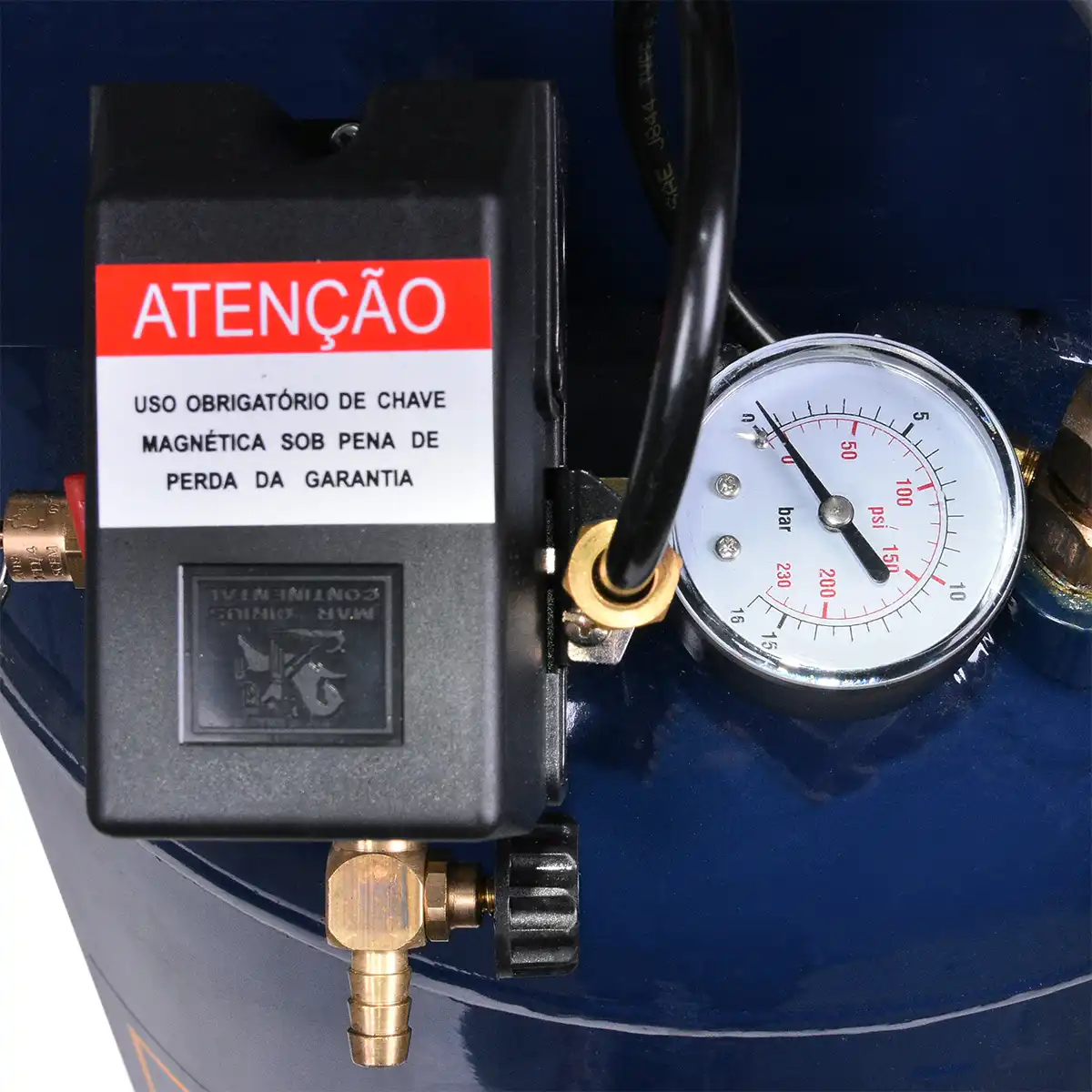 Compressor Ar Notus 10/100V 10pcm Mono 127/220V Pressure