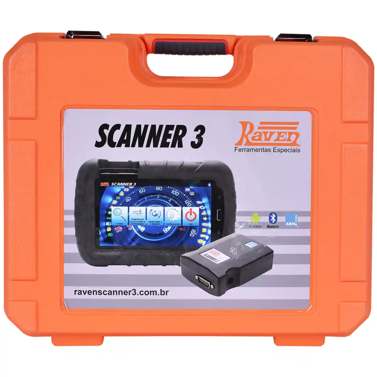 Scanner Automotivo 3 Scope Osciloscópio Automotivo S/ Tablet Raven