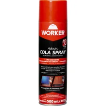 Adesivo Cola Spray 500ml 340g Worker