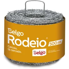 Arame Farpado Rodeio Rolo 1,60mm 500m Belgo
