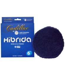 Boina para Polimento de Lã Híbrida 6" Azul Cadillac