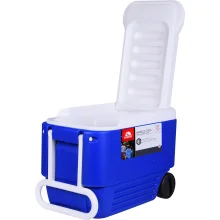 Caixa Térmica Wheelie Cool com Rodas 36L Azul Igloo