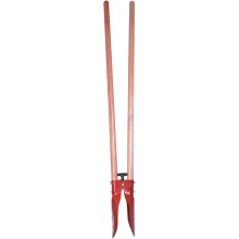 Cavadeira articulada, cabo de madeira 110 cm, com batente plástico Tramontina 77559524