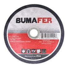 Disco de Corte Inox 7" × 1,6 mm Bumafer