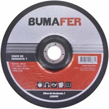 Disco de Desbaste 7“ (180mm) Para Metal Bumafer