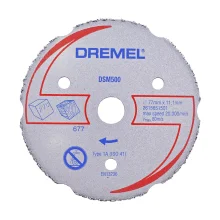 Disco De Metal Multiuso SM500 para SAW-MAX Dremel