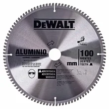 Disco de Serra 12" 100 D para Corte em Alumínio Dewalt
