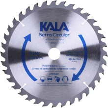 Disco Serra Circular 9.1/4" para Madeira 36 Dentes 5600rpm Kala