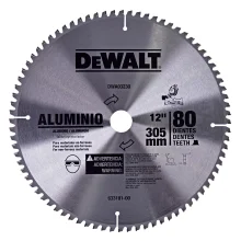 Disco de Serra Esquadria 12" (305mm) p/ alumínio DWA03230 Dewalt