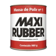 MASSA POLIR NR 1 MAXI RUBBER 980GR