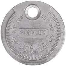 Medidor De Folga Para Velas 9 Tamanhos 78-203 Stanley - Tipo Moeda