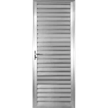 Porta Veneziana SPP em Alumínio Direita 210x80cm Aluvid