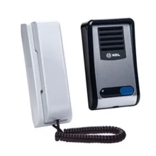 Interfone Eletrônico F8-SN Preto e Branco Biv HDL