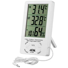 Termo Higrômetro Digital 1,5V 10%-99% HT-220 Icel
