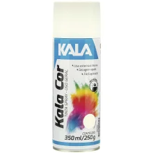 Tinta Spray para Uso Geral Branco Brilhante 350ml Kala