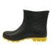 Bota de PVC Cano Curto Preta com Amarela Nº35/36 GRENDENE