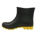 BOTA PVC PRETO/AMARELO N41 CANO CURTO SEM FORRO GRENDENE