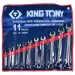 CHAVE COMBINADA JOGO 6 A 22 MM 11 PEÇAS KING TONY 1211MR01