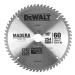 Disco de Serra para Madeira 10” 60 dentes Dewalt