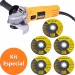 Esmerilhadeira Angular 700W Dwe4010Br Dewalt com 5 Discos 