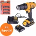 Furadeira Parafusadeira 1/2" Dcd771C2Br Dewalt - Bivolt e Jogo Ponta Bits para Parafusar 71-931E Black&decker - 31 Pçs