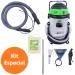 Kit Aspirador e Extratora 62L com Detergente 5L 220V