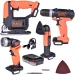 Kit de Ferramentas à Bateria BDCK502C1-B3 GoPak Black&Decker