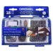 Kit P/ Mini Retifica 18Pç Lixa/Desbasta EZLock EZ686 Dremel