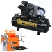 Compressor De Ar 40 Pés Pressure Ônix 40/425W com Pistola Pintura e Cortador Pressure