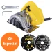 Kit Serra Mármore Corte Reto Vonder e 2 Disco Corte Grátis 127V