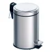 Lixeira Aço Inox 3L com Pedal e Sistema Stay Open