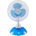 Mini Ventilador 20Cm Branco e Azul Ventisol