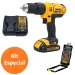 Parafusadeira/Furadeira DCD776LC1 Dewalt e Acessórios