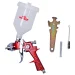 Pistola De Pintura Gravidade HVLP 1/4" NPT 500ml Worker