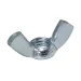 Porca Borboleta 3/8" Galvanizada Unc 200 Peças Worker