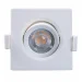 Spot Led Embutir Quadrado Mr11 3w 3000k Bivolt Taschibra