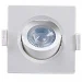 Spot Led Embutir Quadrado Mr16 5w 3000k Bivolt Taschibra