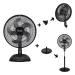 Ventilador 3 em 1 Preta 50cm 130W Liege