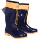 Bota (4) Az/Am Pvc Polaina 46/47 Calfor Calfor Pampeana