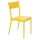 Cadeira Tramontina Diana Satinada Amarela sem Braços em Polipropileno e Fibra de Vidro Tramontina 92030000