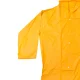 Capa de Chuva Laminada Amarela Plastcor - Tamanho G