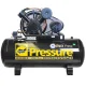 Compressor de Ar 200 Litros 20 Pés Pressure Ônix 20/200 V - 220/380V Trifásico