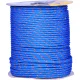 Corda Pet Trançada Azul/Colorida 8Mm 100% Poliéster Collins