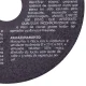Disco de Corte para Aco 4.1/2" x 114,3mm Worker