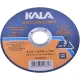 Disco de Corte para Aço Inox 36 Grãos 4.1/2" 22,23mm Kala